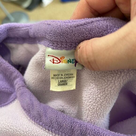 Vintage Eeyore Fleece Pajama Shirt Sweatshirt - Picture 2 of 3